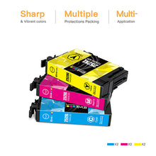 Epson 252XL T252XL Remanufactured Ink Cartridge (6 Pack)