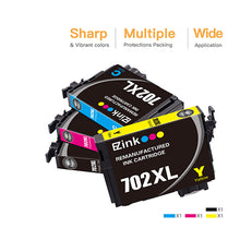 Epson 702XL T702XL Remanufactured Ink Cartridge (4 Pack)