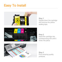 Epson 702XL T702XL Remanufactured Ink Cartridge (3 Pack)