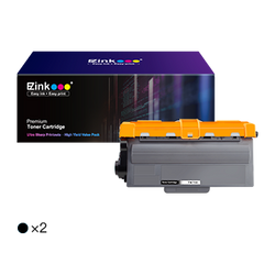 Brother TN750 TN720 Compatible Toner Cartridge (2 Pack)