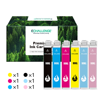 Epson 98 99 T098 T099 Remanufactured Ink Cartridge (6 Pack)