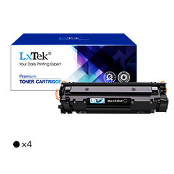 HP 85A CE285A Compatible Toner Cartridge (4 Black)