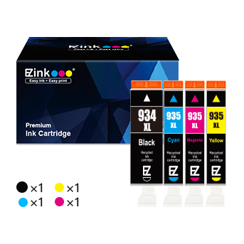Original HP 934XL Black 935 Cyan, Magenta, Yellow Ink Cartridges