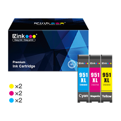 HP 951 XL 951XL Compatible Ink Cartridge (6 Pack)