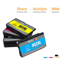 HP 952 952XL Remanufactured Ink Cartridge (4 Pack)