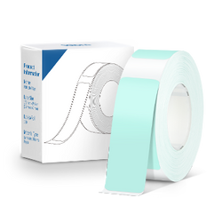 Thermal Label Maker Tape Adapted P10 Label Maker, Standard Laminated Office Labeling, 15mmx40mm/0.5x1.57inch, 180 Labels/Roll, P10 Thermal Printing Label Paper (Green)