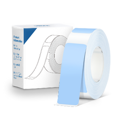 Thermal Label Maker Tape Adapted P10 Label Maker, Standard Laminated Office Labeling, 15mmx40mm/0.5x1.57inch, 180 Labels/Roll, P10 Thermal Printing Label Paper (Blue)