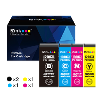 Canon PGI-1200XL 1200 XL Compatible Ink Cartridge (5 Pack)