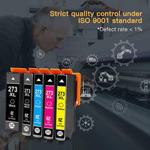 Epson 273XL T273XL Remanufactured Ink Cartridge (5 Pack)