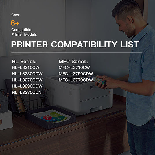 Cartouches D'encre Compatibles Brother Pour DCP145C, DCP165C, DCP167CW, DCP185CW, DCP195C, DCP373CW, DCP387
