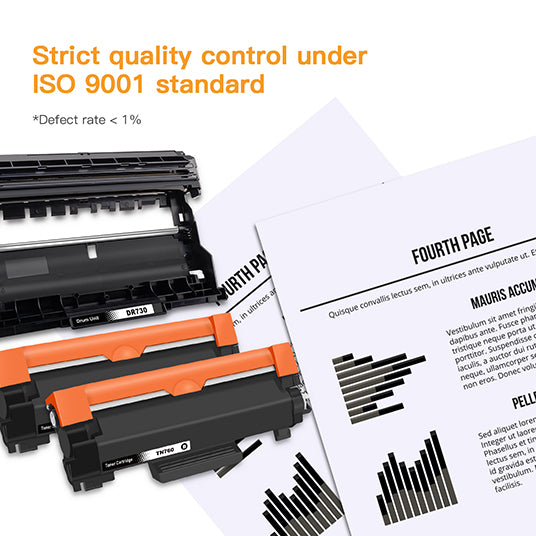 Brother TN760 TN730 DR730 Compatible Toner Cartridge and Drum Unit