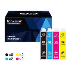 Epson 126 T126 Remanufactured Ink Cartridge (12 Pack)