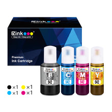 Epson 542 T542 Compatible Ink Bottle Replacement (4 Pack)