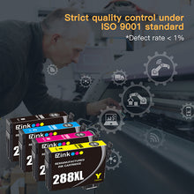 Epson 288XL T288XL Remanufactured Ink Cartridge (4 Pack)