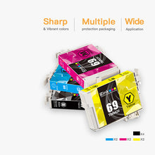 Epson 69 T069 Remanufactured Ink Cartridge (10 Pack)
