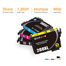 Epson 288XL T288XL Remanufactured Ink Cartridge (4 Pack)