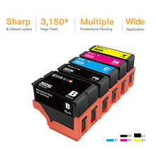 Epson 302XL T302XL Remanufactured Ink Cartridge (5 Pack)
