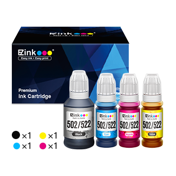 Epson 502 522 Compatible Ink Bottle (4 Pack)