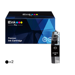 Brother LC3013 LC3011 LC-3013 Compatible Ink Cartridge (2 Black)