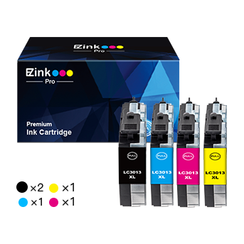 Brother LC3013 LC3011 LC-3013 Compatible Ink Cartridge (5 Pack)