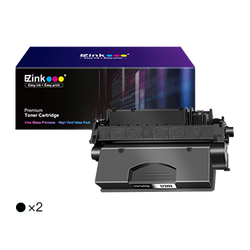 HP 80X CF280X Compatible Toner Cartridge (2 Black)