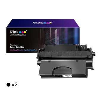HP 80X CF280X Compatible Toner Cartridge (2 Black)