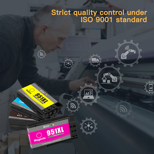 HP 950XL 951XL Compatible Ink Cartridge (9 Pack) | E-Z Ink