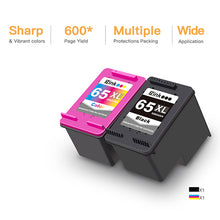 HP 65 65XL Remanufactured Ink Cartridge (2 Pack)