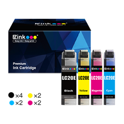 Brother LC20E LC-20E XXL Compatible Ink Cartridge (10 Pack)