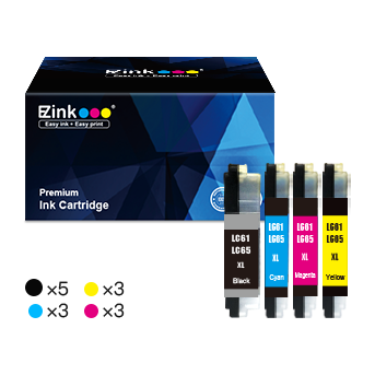 Brother LC-61 LC61BK Compatible Ink Cartridge (14 Pack)