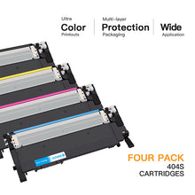 Samsung 404S CLT-404S Compatible Toner Cartridge (4 Pack)