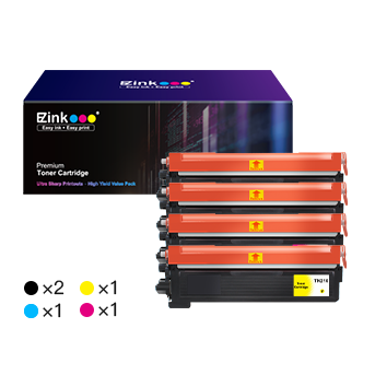 Brother TN210 TN-210 Compatible Toner Cartridge (5 Pack)