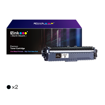 Brother TN221 TN-221 Compatible Toner Cartridge (2 Black)