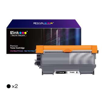 Brother TN450 TN420 Compatible Toner Cartridge (2 Black) | E-Z Ink