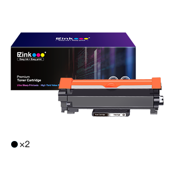 Brother TN760 TN730 Compatible Toner Cartridge (2 Black)