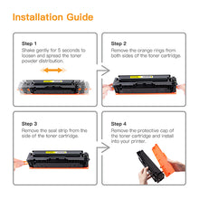 HP 202X CF500X Compatible Toner Cartridge (4 Pack)